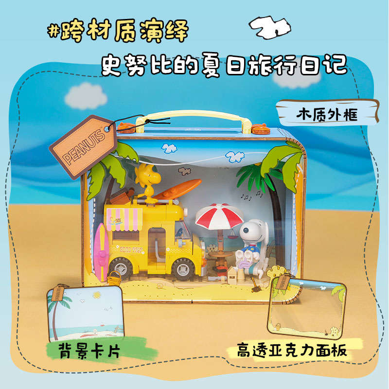 Snoopy - Summer Travel Luggage